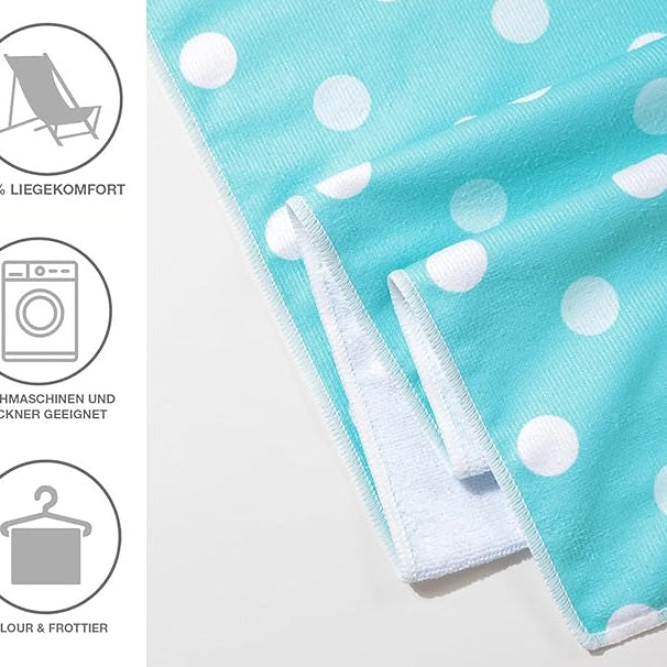 Lemon 2 Summer Round Beach Towel Microfiber - Loomaswim.com