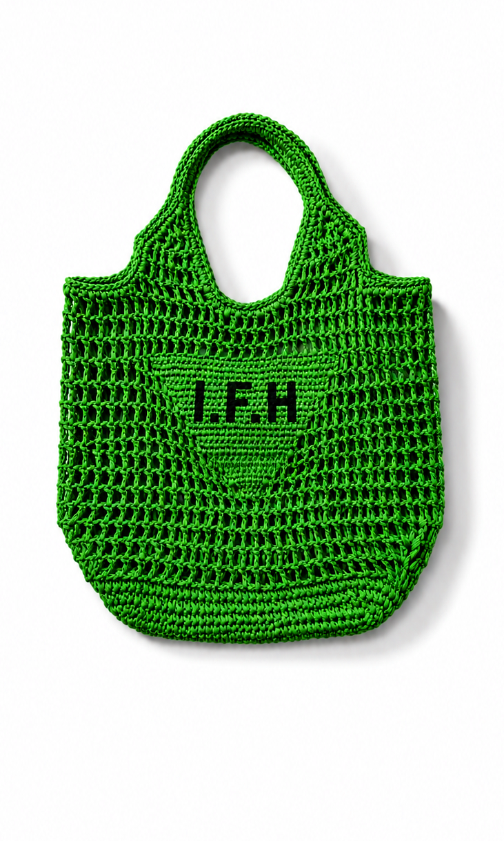 Green Medium Tote Bag - Loomaswim.com