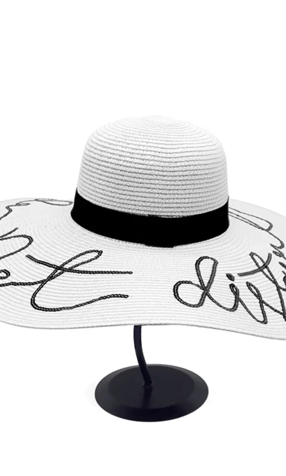 Do Not Disturb Straw Hat - Loomaswim.com