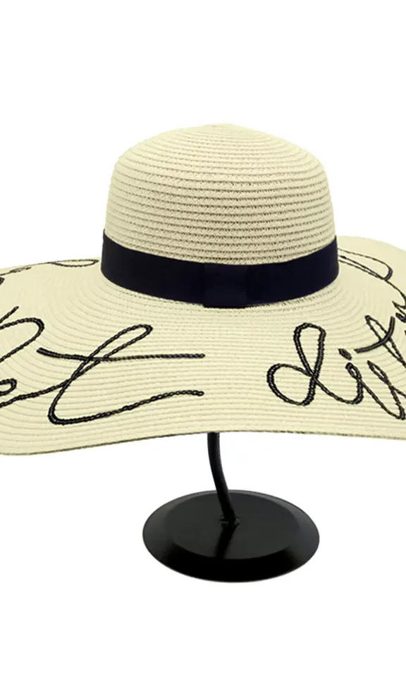 Do Not Disturb Straw Hat - Loomaswim.com