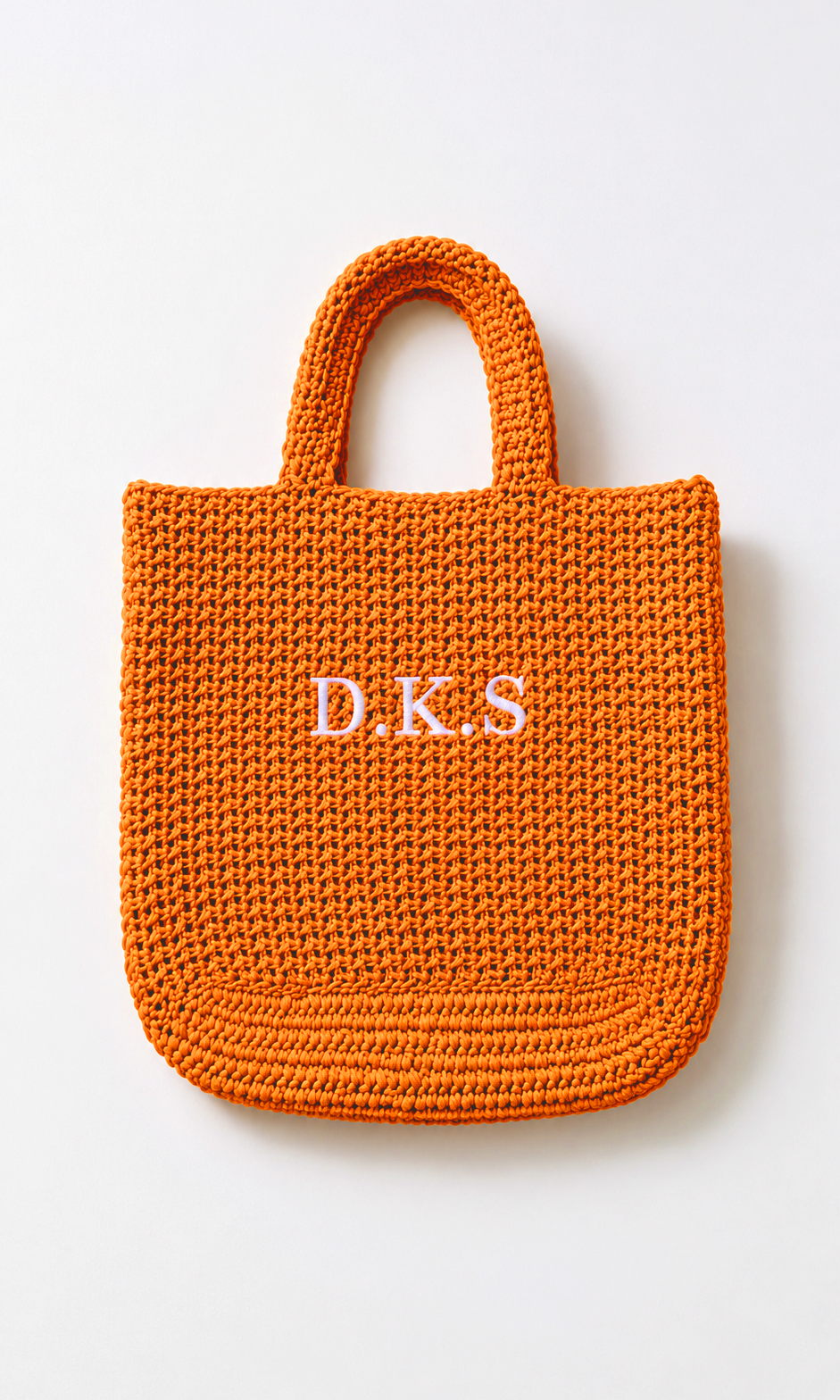 Orange Personalized Large Tote Bag - Loomaswim.com