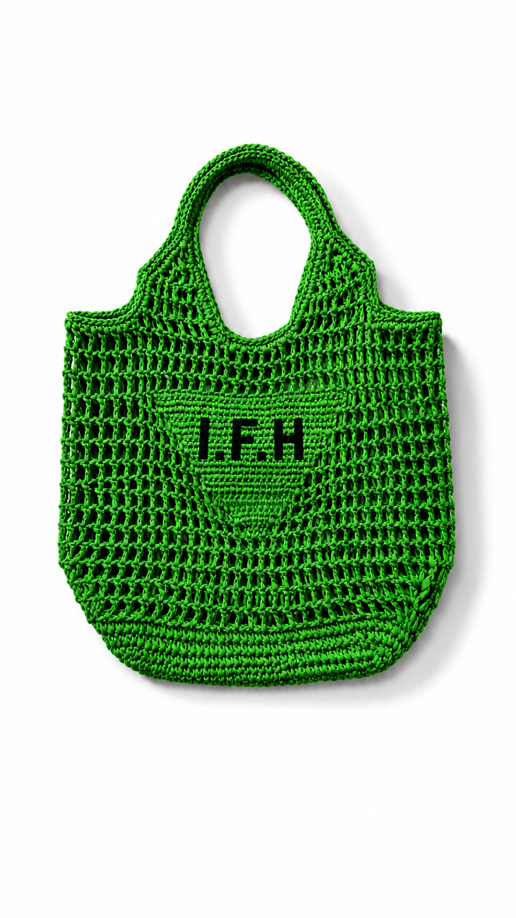 Green Medium Tote Bag - Loomaswim.com