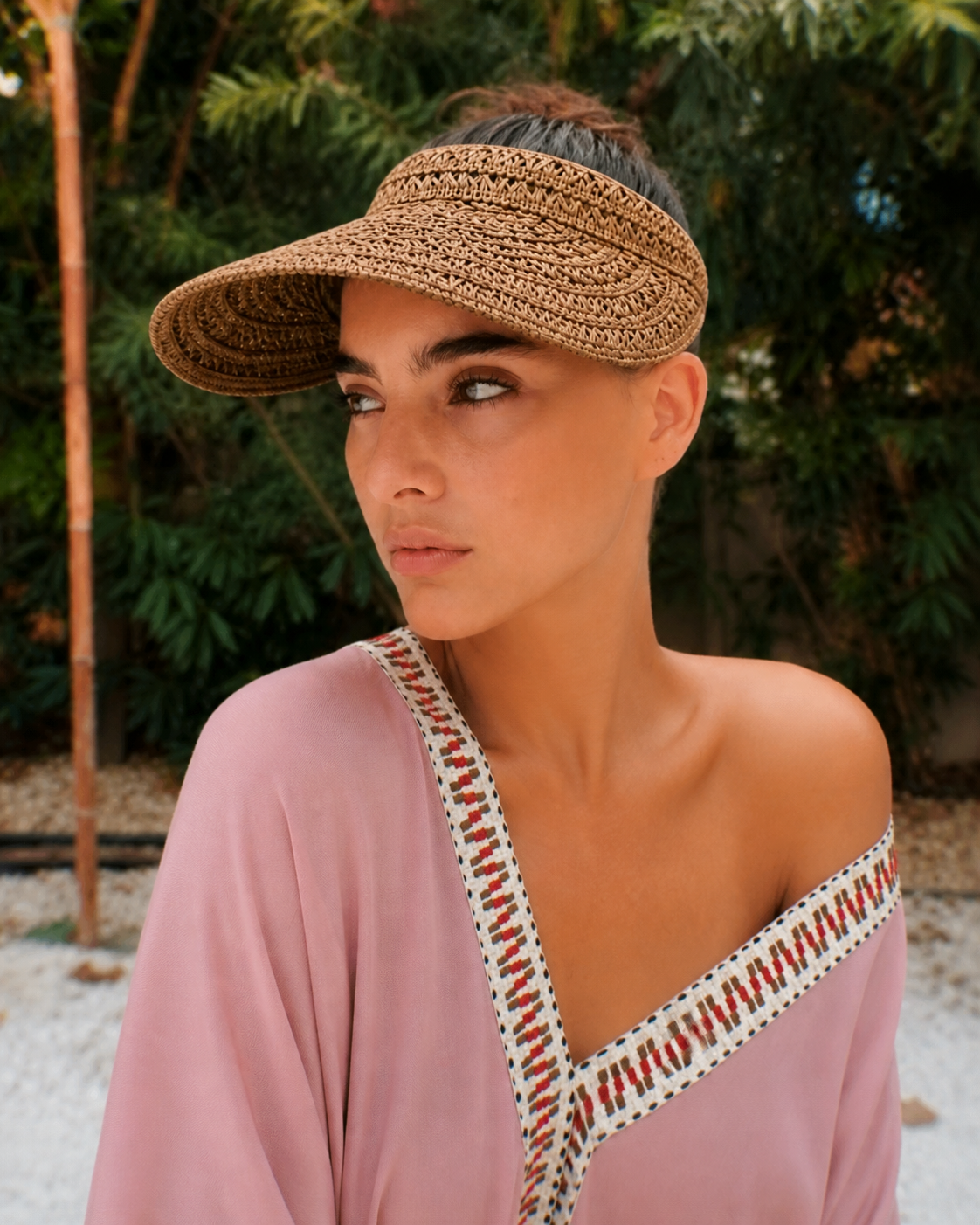 Hollow Out Top Straw Hat - Loomaswim.com