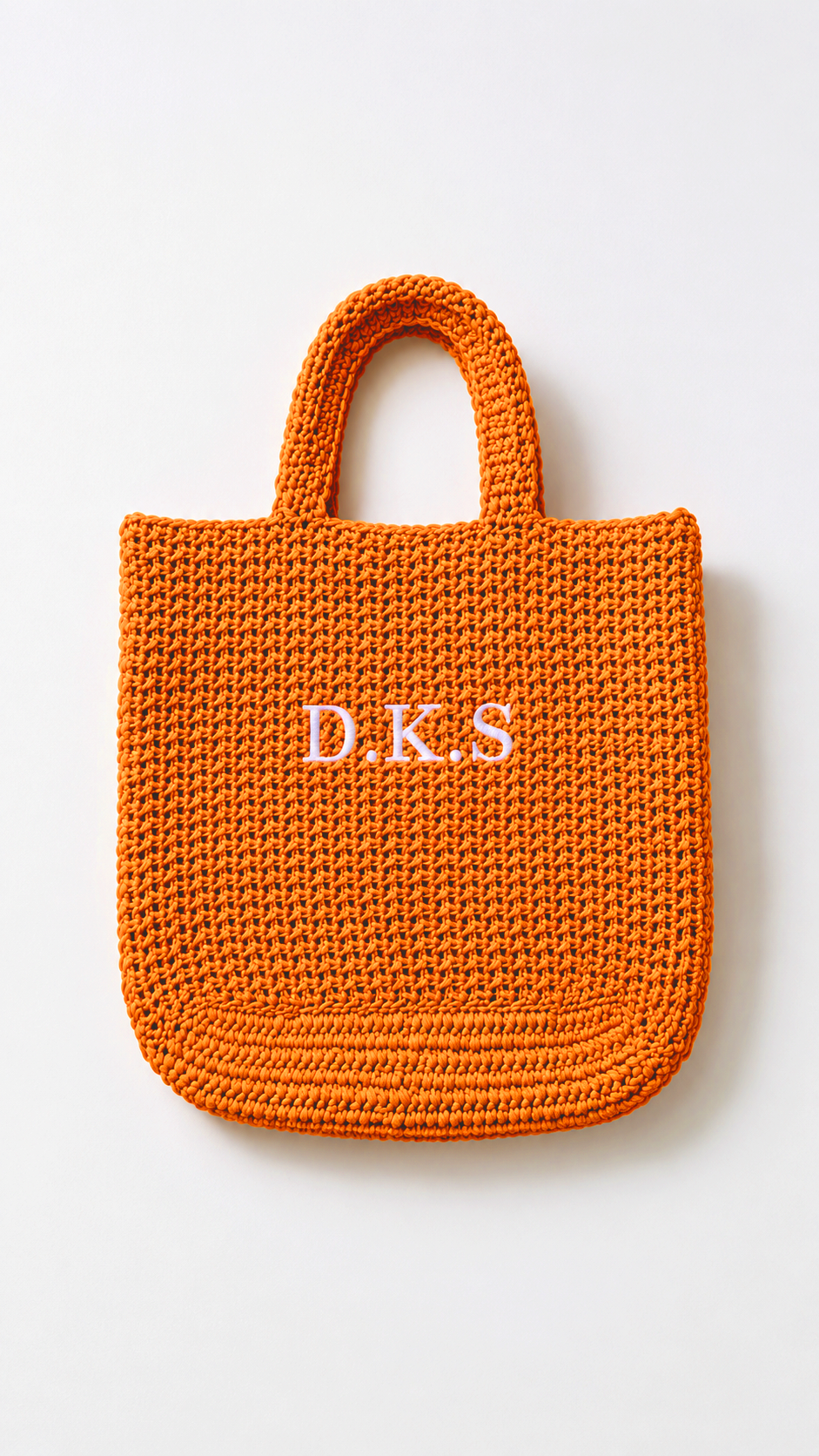 Orange Personalized Large Tote Bag - Loomaswim.com
