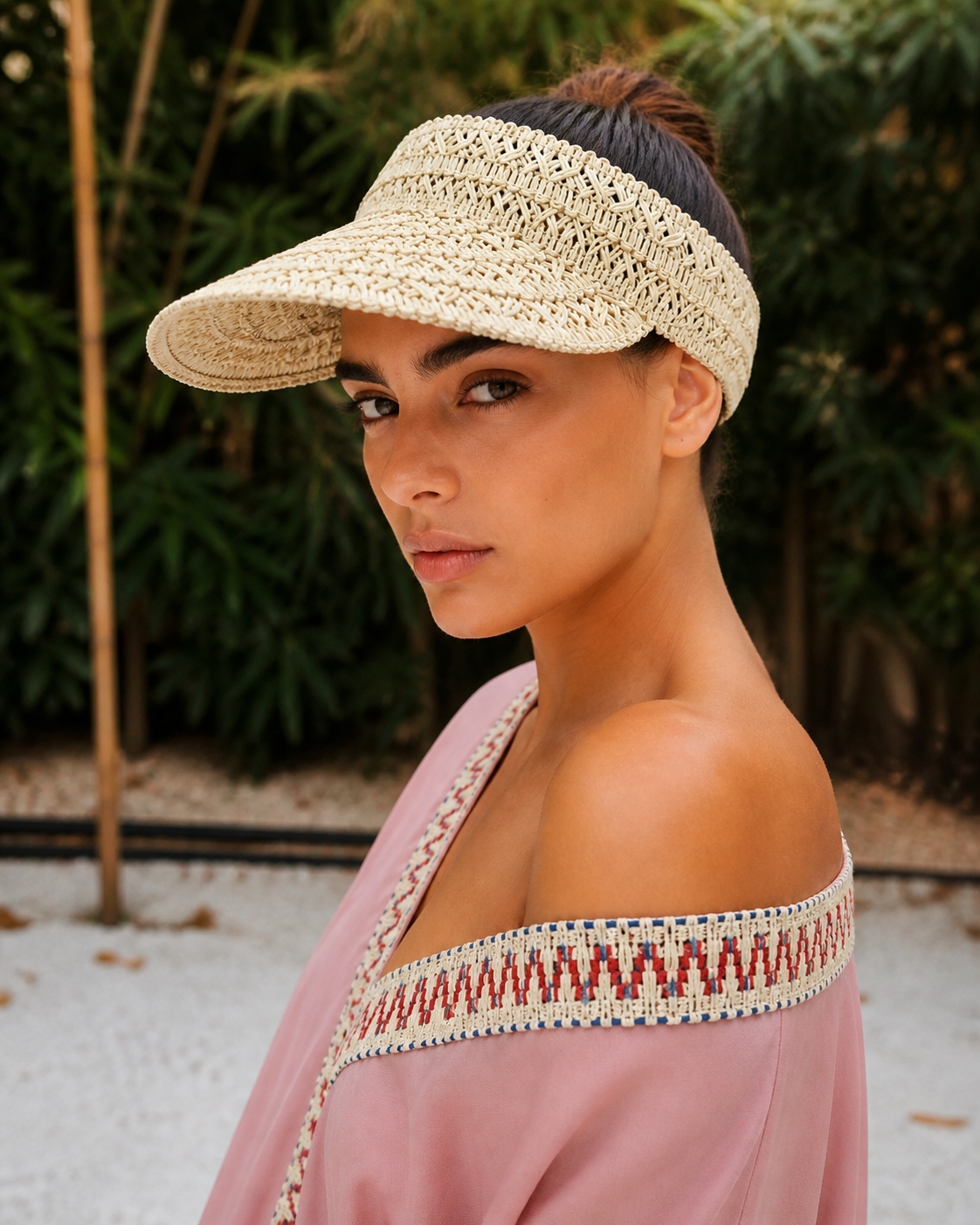 Hollow Out Top Straw Hat - Loomaswim.com
