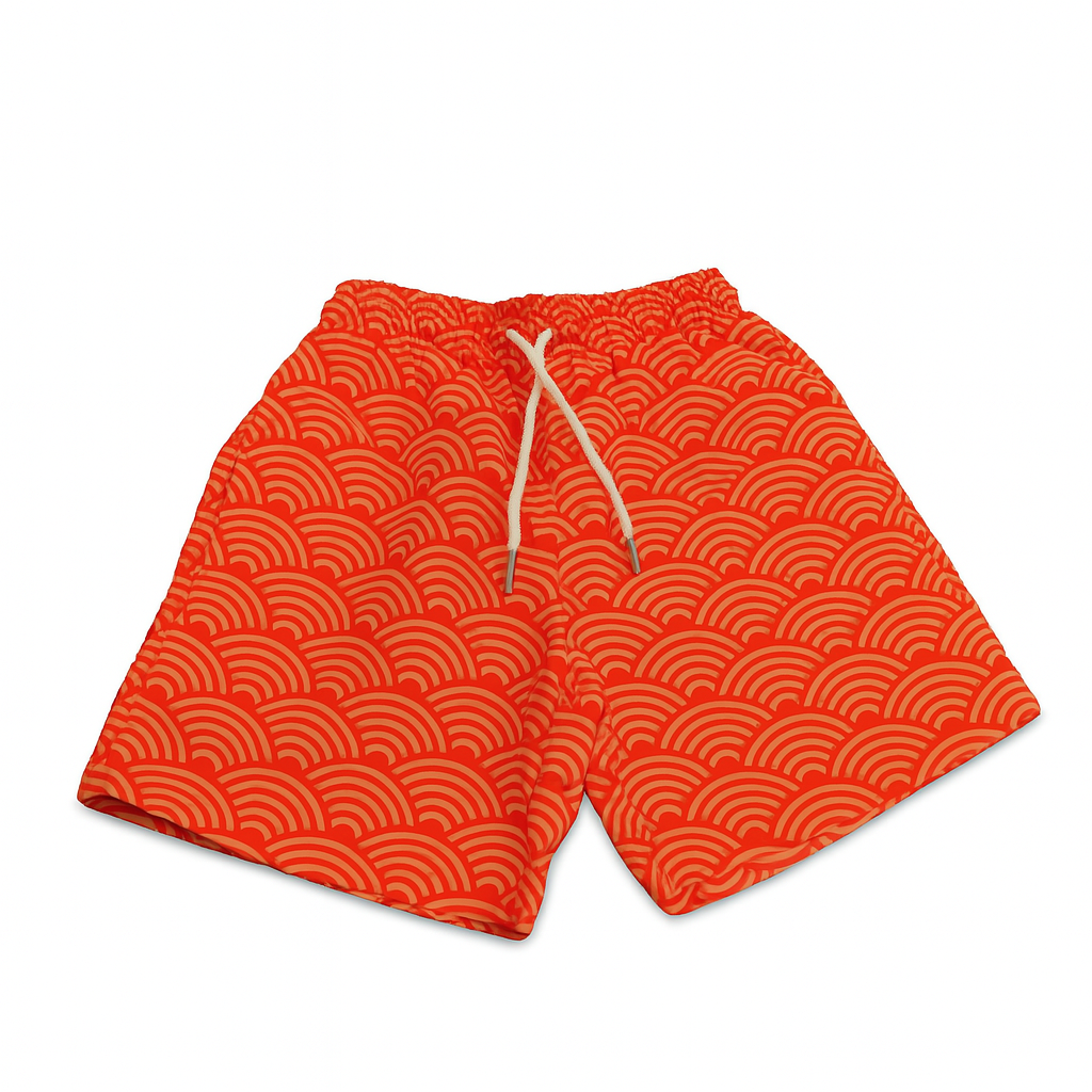 Sunburst Wave Swim Shorts – Men - Loomaswim.com
